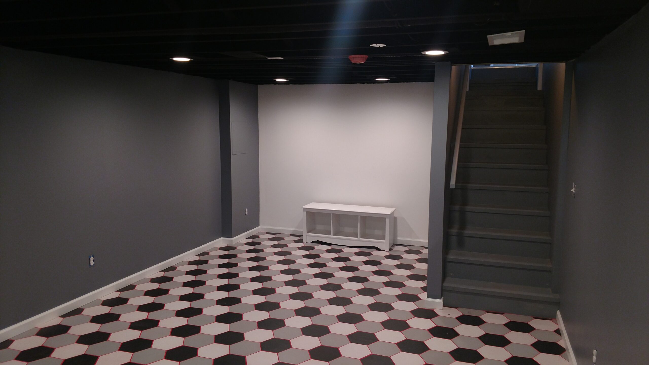 basement remodeling tile floors